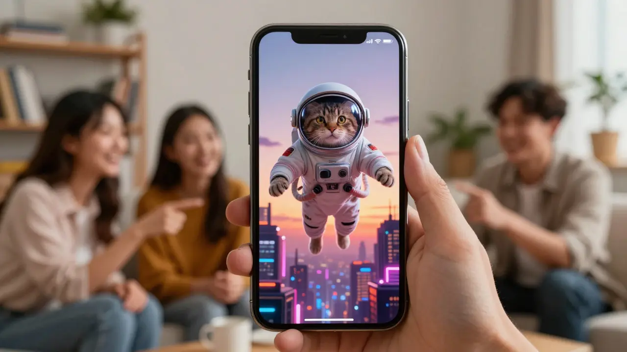 Qual é o app que todo mundo está usando para gerar imagens com IA?