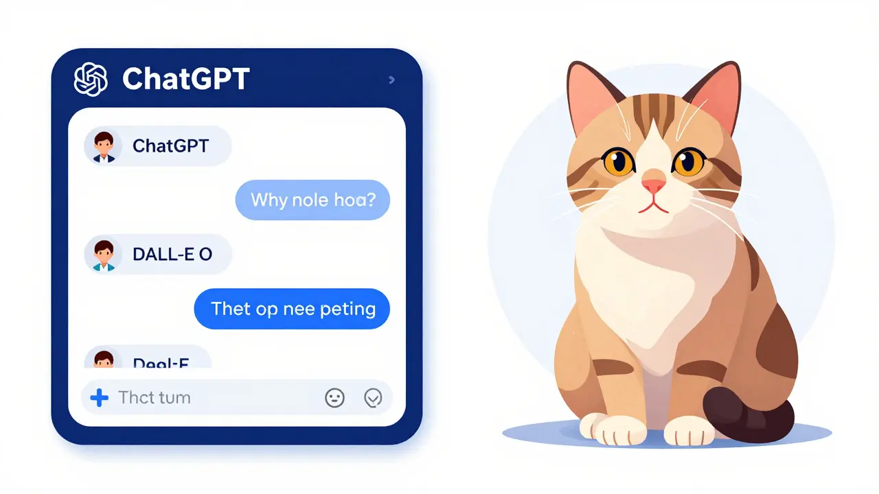 Modelos de texto e imagem funcionando separadamente