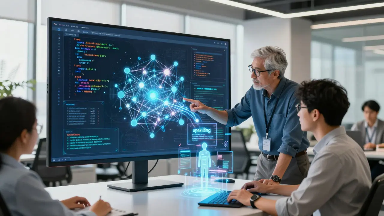 ROI da Estratégia de Talentos em IA Generativa: Upskilling e Recrutamento