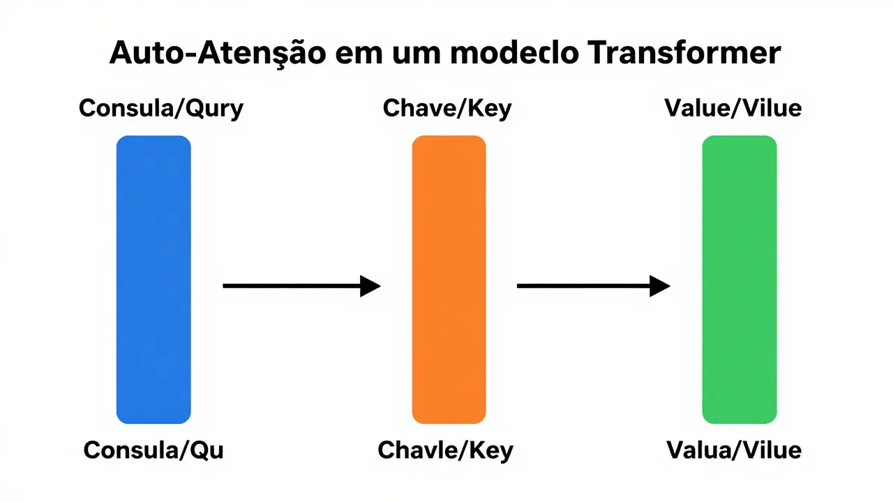 Como os Grandes Modelos de Linguagem Capturam Semântica e Sintaxe via Auto-supervisão